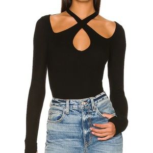 Michael Lauren Gael Top Black
